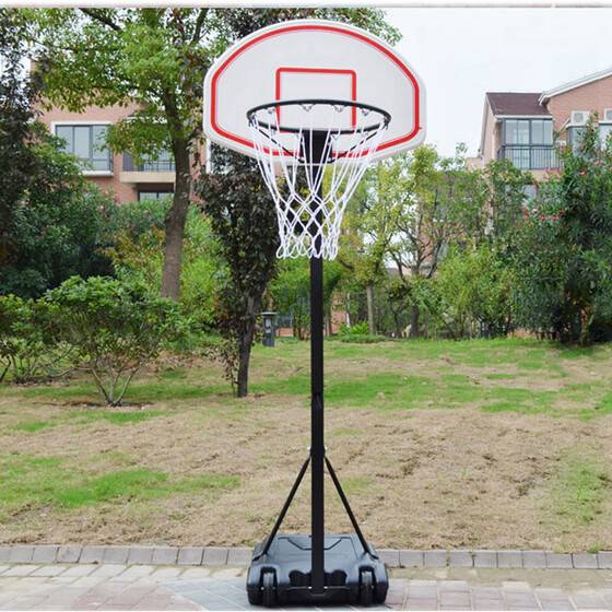 NEW PORTABLE /& FREE STANDING FULL SIZE BASKETBALL HOOP /& NET INC ADJUSTABLE STAND /& BACKBOARD PROFESSIONAL