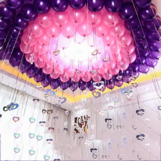 Shop 100 Pcs Set Romantic Thickening Balloon Wedding Birthday