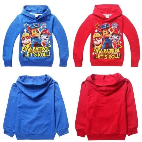 paw patrol hoodie girls