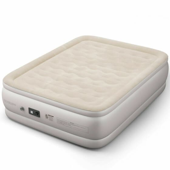 Shop Luxury Quilt Top Raised Airbed With Built In Pump Online From