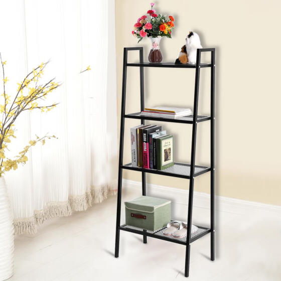 Shop 4 Tiers Shelf Unit Bookshelf Bookcase Book Storage Display