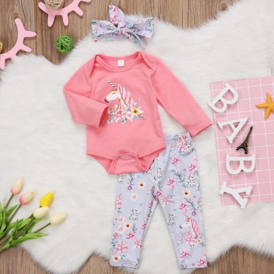 unicorn baby girl outfit