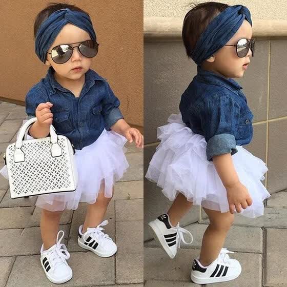 baby girl denim shoes