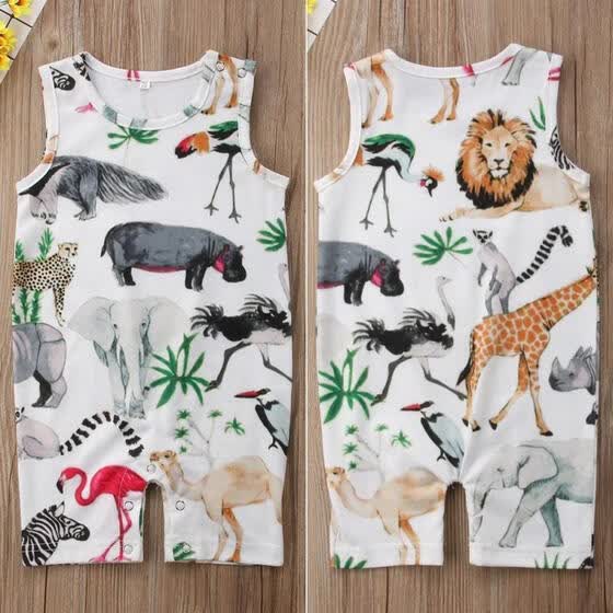 kids leopard print jumpsuit