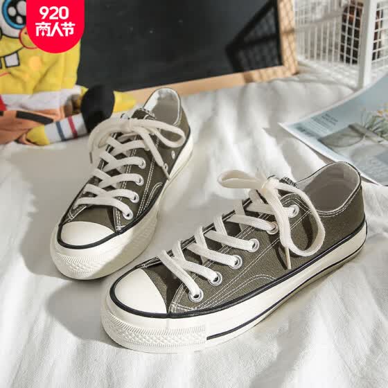 vintage canvas shoes