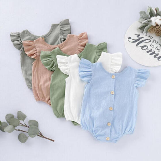 Newborn Baby Boys Girl Tops Romper Summer Bodysuit Sunsuit Outfits Set Clothes
