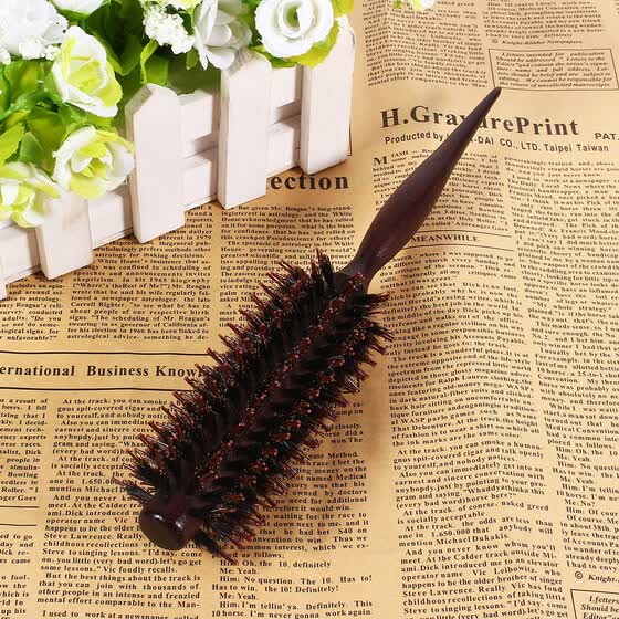 Shop Greensen Professional Wooden Handle Anti Static Curly Hair