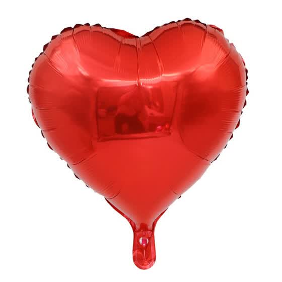 Shop 18 Inch 50pcs Set Heart Shaped Aluminum Foil Balloon Wedding