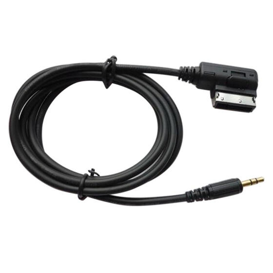 3.5mm Jack Female Aux Input Cable For Audi VW AMI MDI Media Music Interface