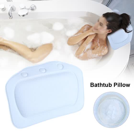 Shop Soft Foam Padded Spa Bath Pillow Tub Headrest Head Neck Back