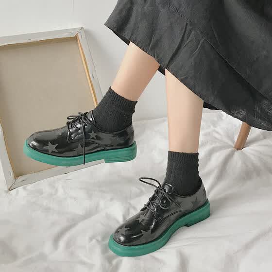 Shop Flat Soles Soft Soles Comfortable Round Heads Casual Shoes