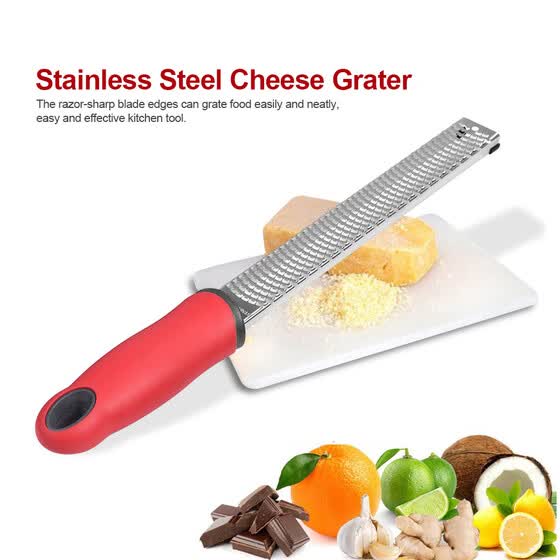 Shop Stainless Steel Lemon Zester Cheese Grater Fruit Vegetable