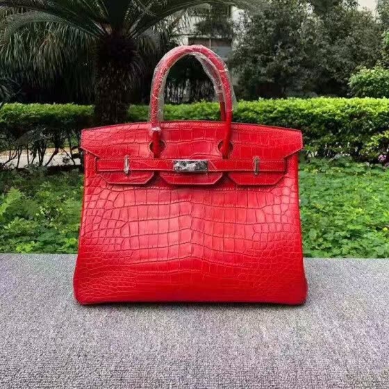 Shop Red Color Genuine Crocodile Skin Women Tote Handbag Best Selling Classic Alligator Belly Skin Lady Tote Bag With Cow Lining Online From Best Handbags On Jd Com Global Site Joybuy Com