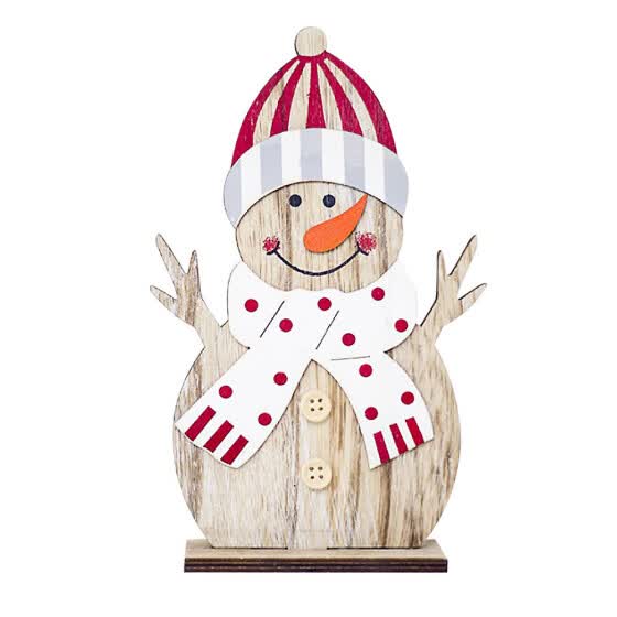 Shop Tailored Snowman Christmas Decorations Wooden Shapes