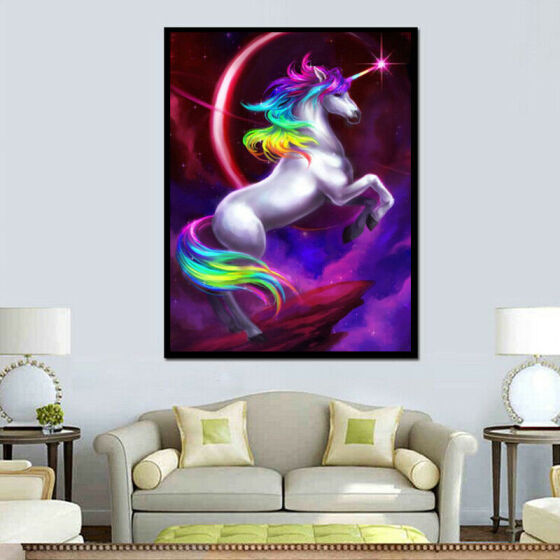 5D Diamond Embroidery Painting Animal DIY Cross Stitch Art Craft Home Decor
