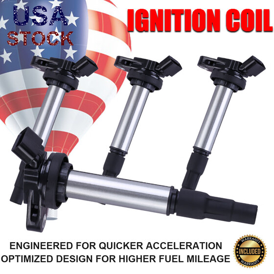 For Toyota Corolla Prius 1.8L L4 Ignition Coils C1714 UF596 UF619 SET OF 4