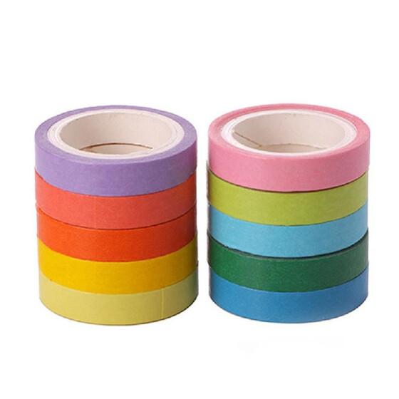 Washi Tape Masking Tape Scrapbook Decorative Paper Adhesive Sticker DIY Crafts