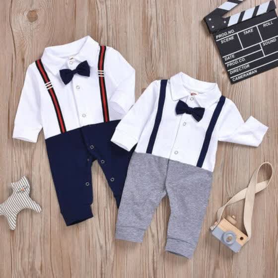 baby boy braces and bow tie outfit