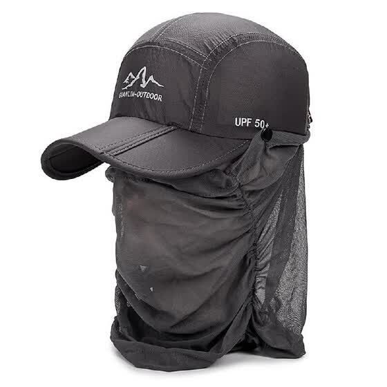 hiking cap with flaps