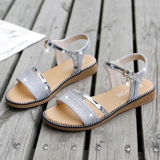 belt slippers for girls