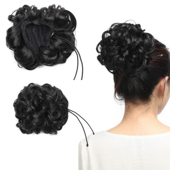 Shop Synthetic Hair Bun Extensions Messy Hair Scrunchies Hair