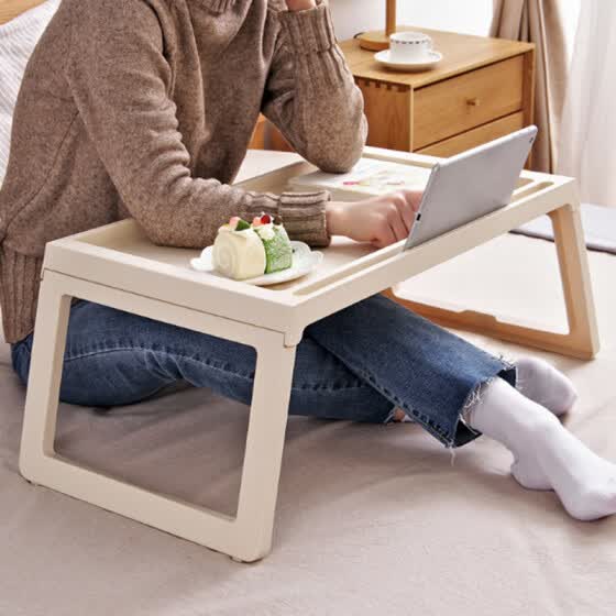 Shop Bingyou creative simple laptop table simple folding ... on {keyword}