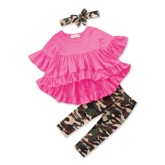 baby girl camo leggings