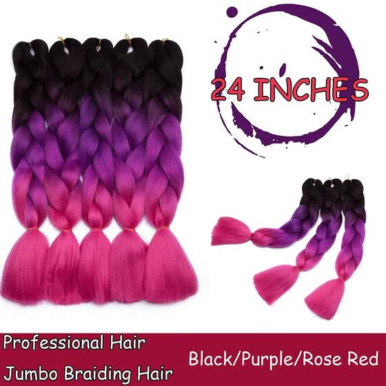 20 Inspiration Dark Pink Braiding Hair