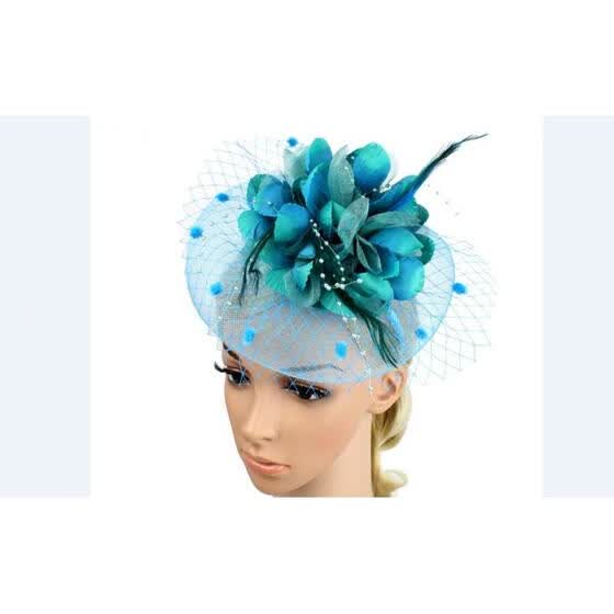 Shop Fascinators Hairband With Clip Charming Big Flower Headband