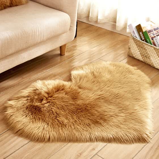 Shop Gobestart Wool Imitation Sheepskin Rugs Faux Fur Non Slip