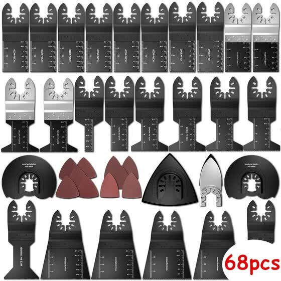 Shop 24 68pcs Oscillating Multi Tool Saw Blades For Fein