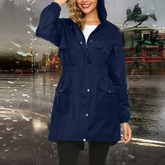 windproof hoodie women's