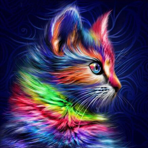24 Pattern 5D DIY Full Drill Animal Diamond Painting Cross Stitch Embroidery Art