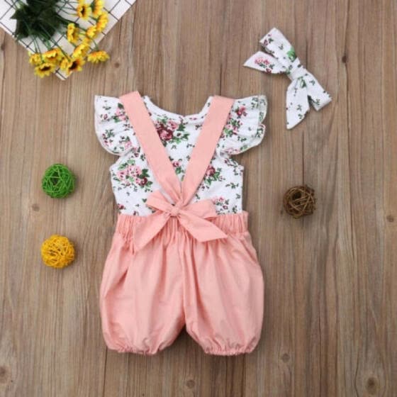 baby girl overalls outfit