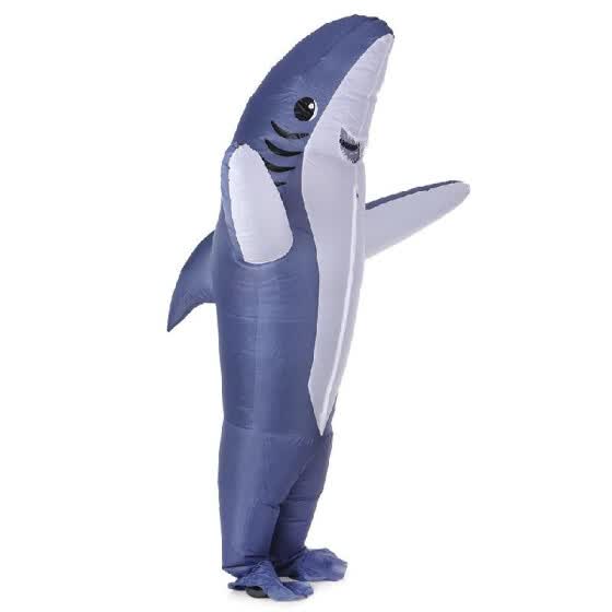 baby shark inflatable costume