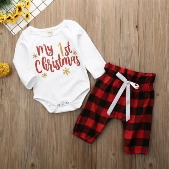 my first christmas onesie newborn