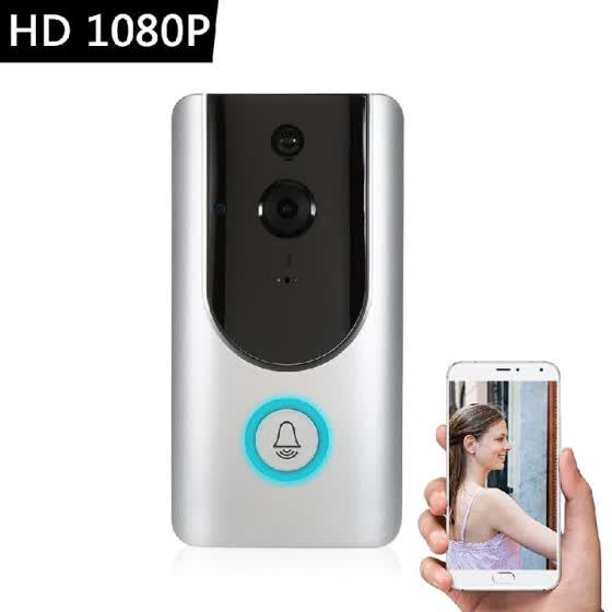 Shop Hd 1080p Wifi Smart Wireless Security Doorbell Smart