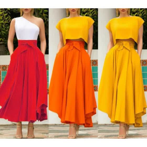 maxi dress with pleated skirt