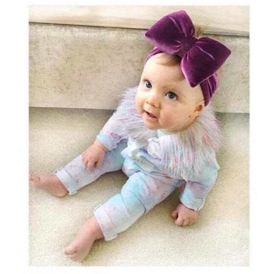 cute baby girl hair bows