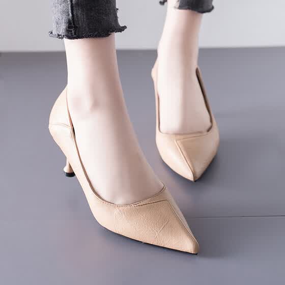 small pointed heels