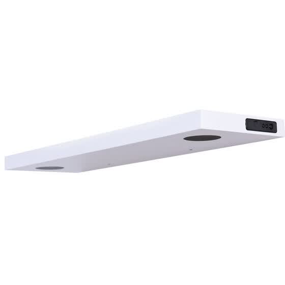Shop 32 L Wall Mount Wireless Bluetooth Or Usb Speaker Shelf White