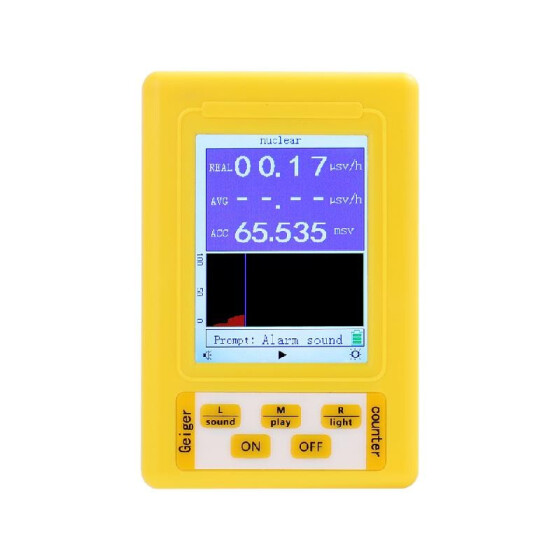 2-in-1 Digital LCD Electromagnetic Nuclear Radiation Detector Geiger Counter