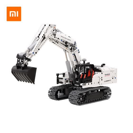  Xiaomi Engineering Экскаватор гусеничный | Консоль моделирования | Антигидравлическое устройство снижения Научный принцип механиче 