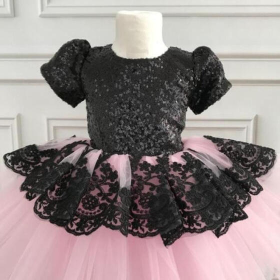 Girl Toddler Princess Dress Floral Party Pageant Wedding Bridesmaids Tutu Kids