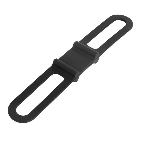Silicone Strap Bandage Bike Torch Bands Flashlight Clip Bicycle Mount Holder