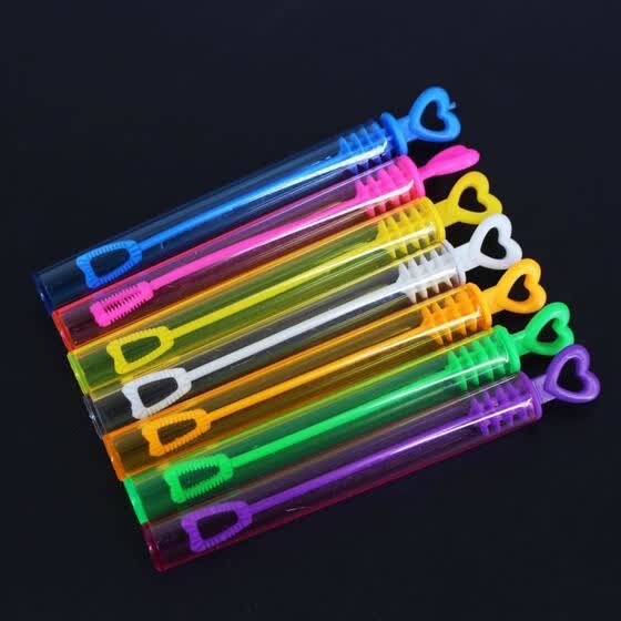heart shaped bubble wand