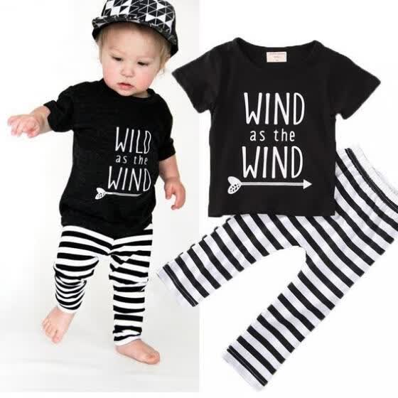 Toddler Kid Baby Girl Outfit Clothes T-Shirt Tops Pants Leggings Casual 2Pcs Set