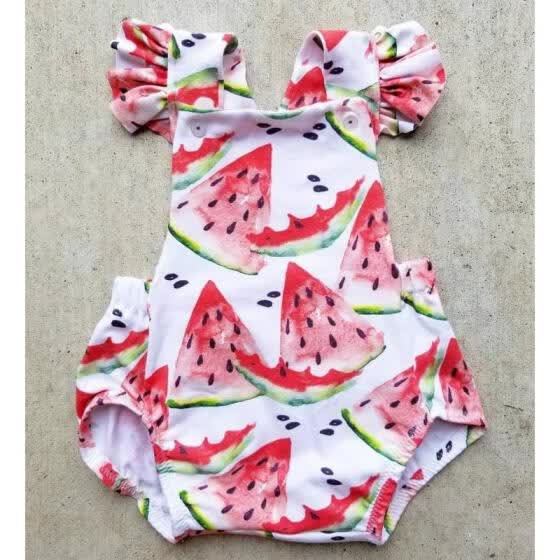 watermelon infant outfit