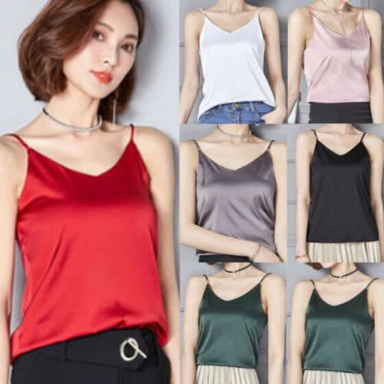 womens satin camisole