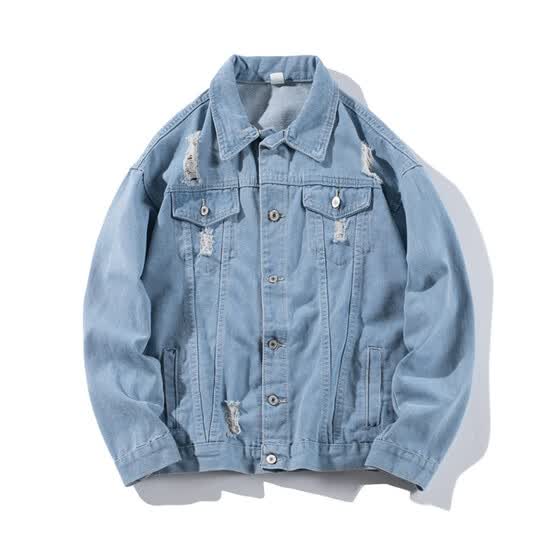 vintage wash denim jacket